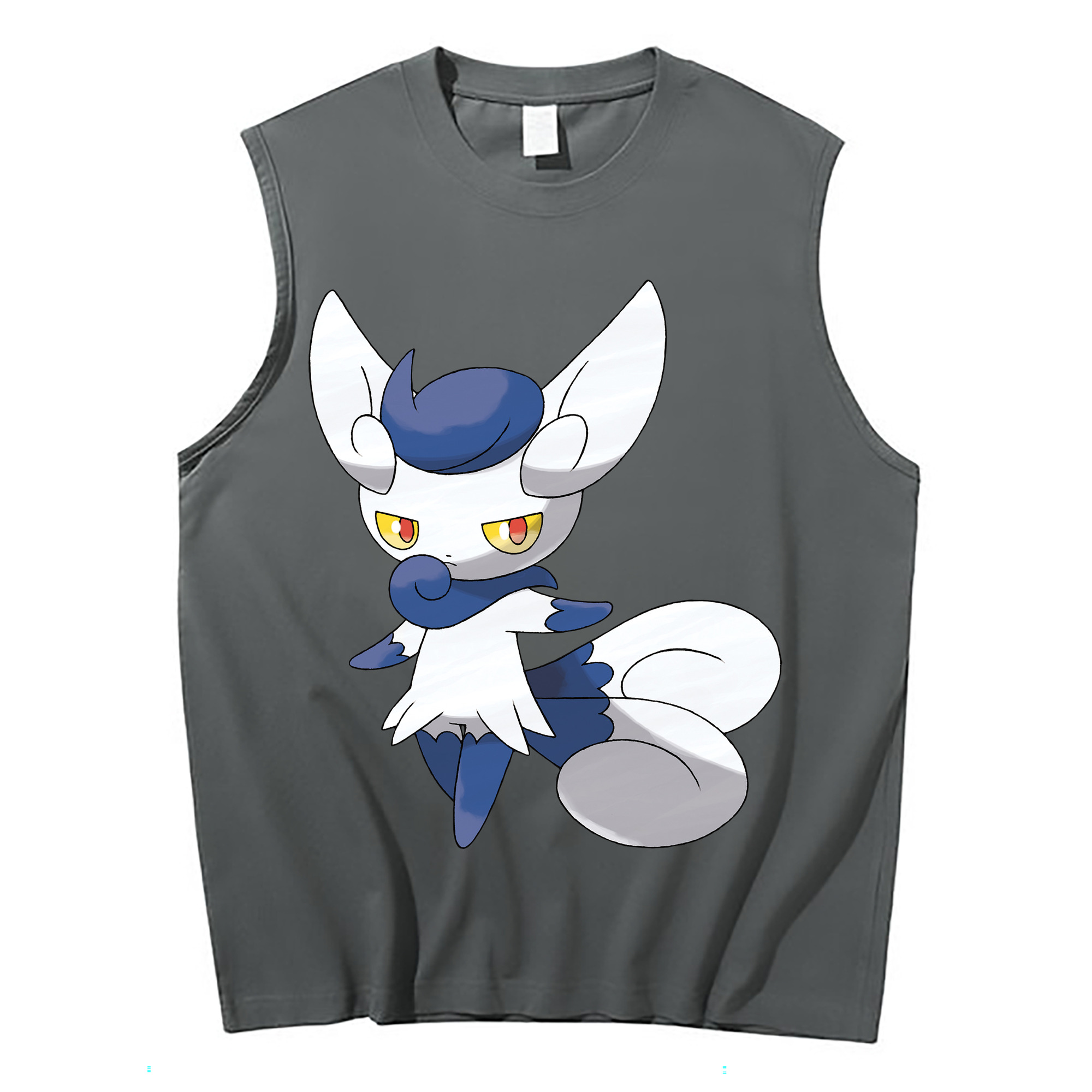 （画像用） ポケットモンスター Pokémon コットン100％タンクトップ（フロントプリント）